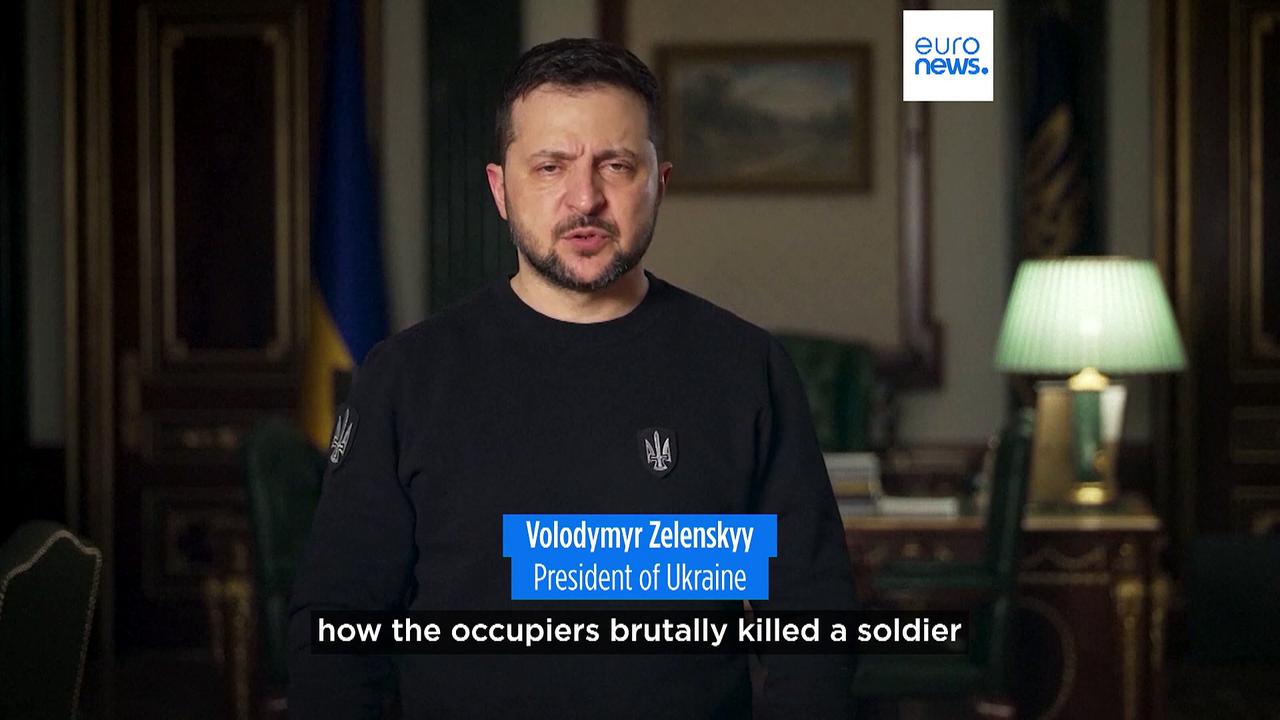 ‘We will find the killers’ vows Zelenskyy following alleged execution of unarmed Ukrainian soldier