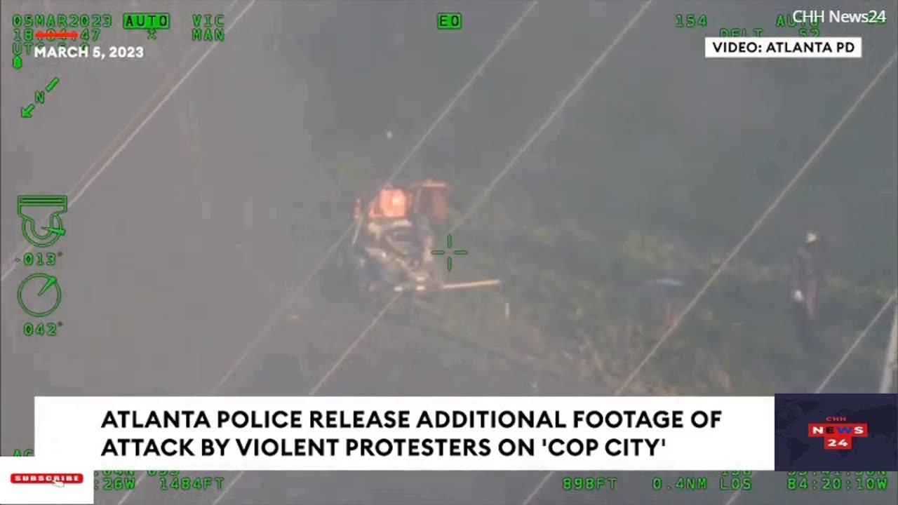 JUST IN: Atlanta Police Release More Shocking Footage Of Attack On 'Cop City'