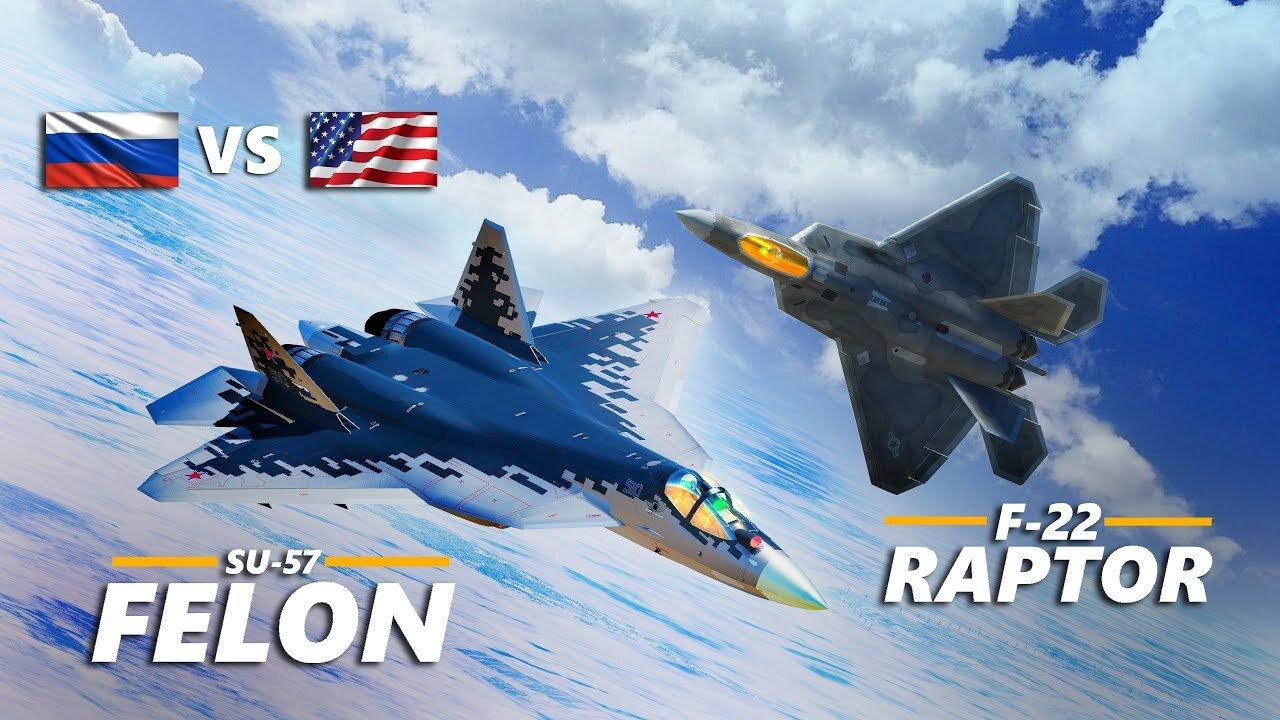 F-22 Raptor Vs Su-57 Felon Dogfight | Boss Fight | Digital Combat Simulator | DCS |