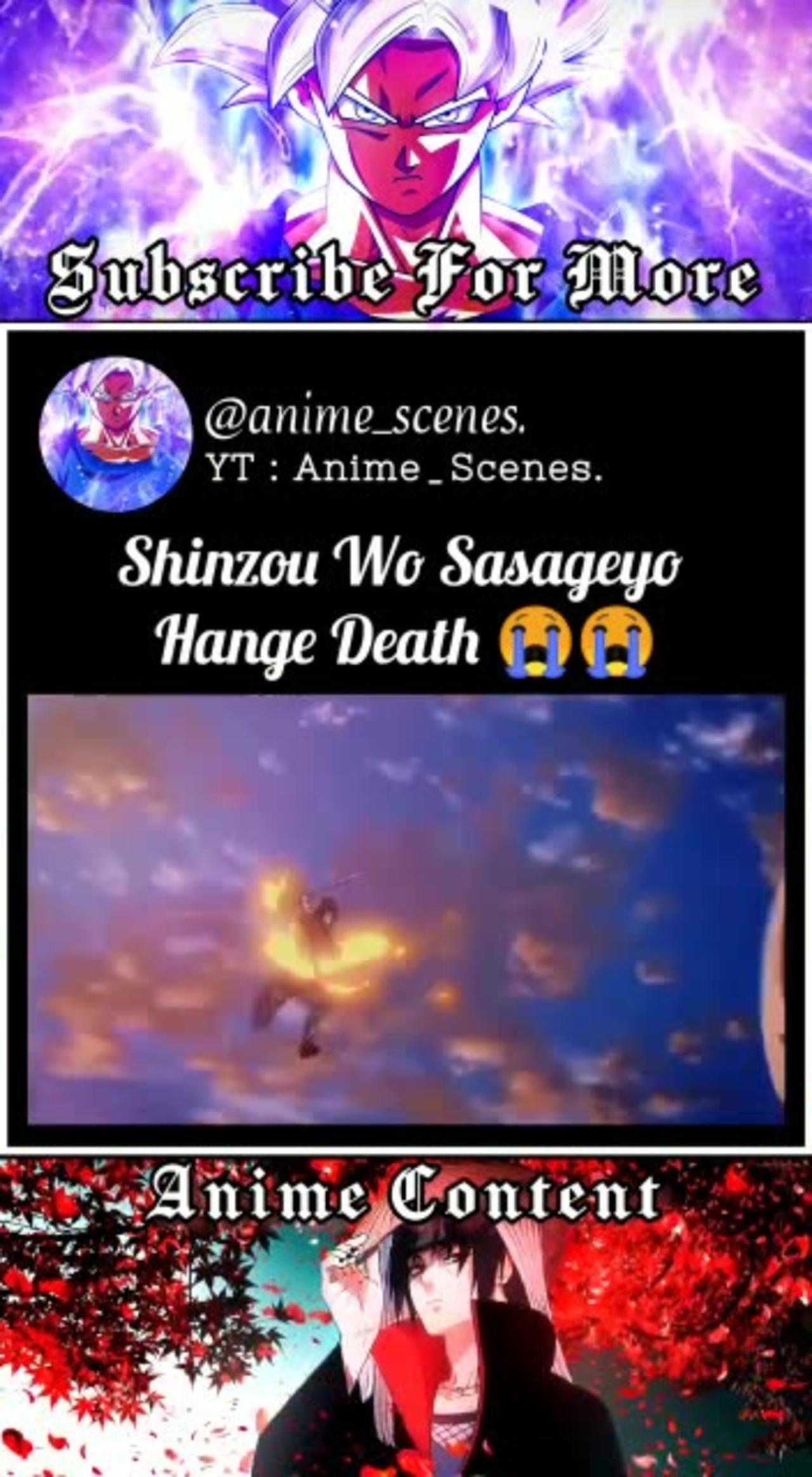 Shinzo wo sasageyo hange death