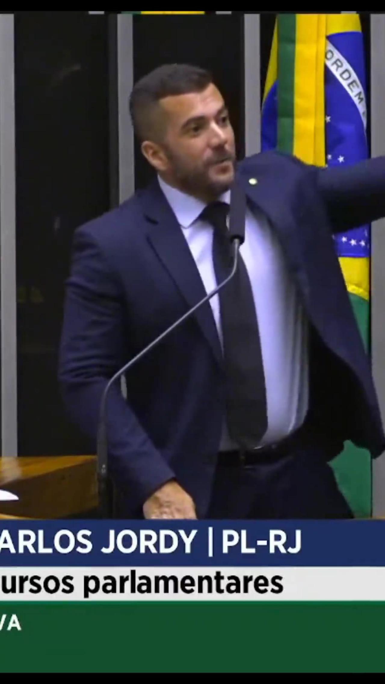 "Vivi pra ver Marcelo Freixo subordinado a uma pessoa ligada a milícia", diz Carlos Jordy (PL-RJ)