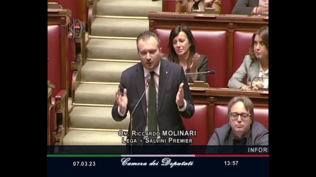 🔴 Intervento dell'On. Riccardo Molinari in merito all'informativa del Ministro Piantedosi in Aula.