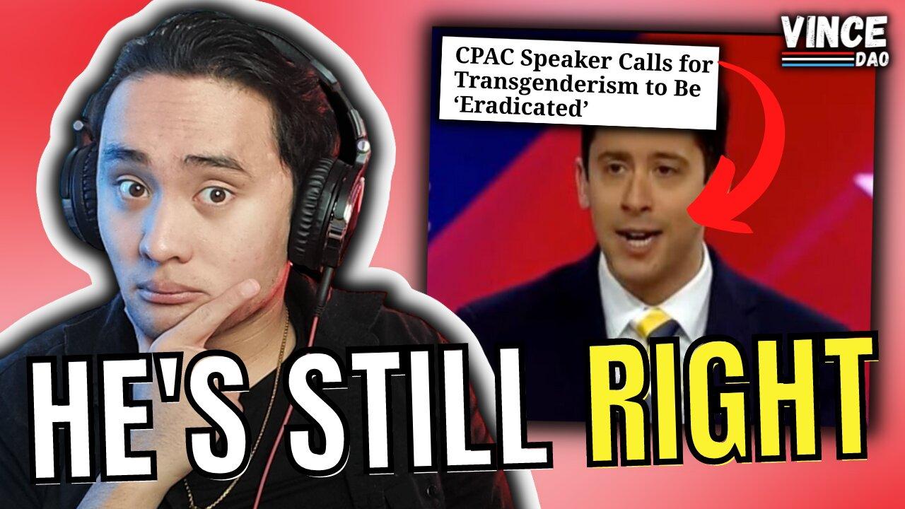 Michael Knowles STILL Said Nothing Wrong.