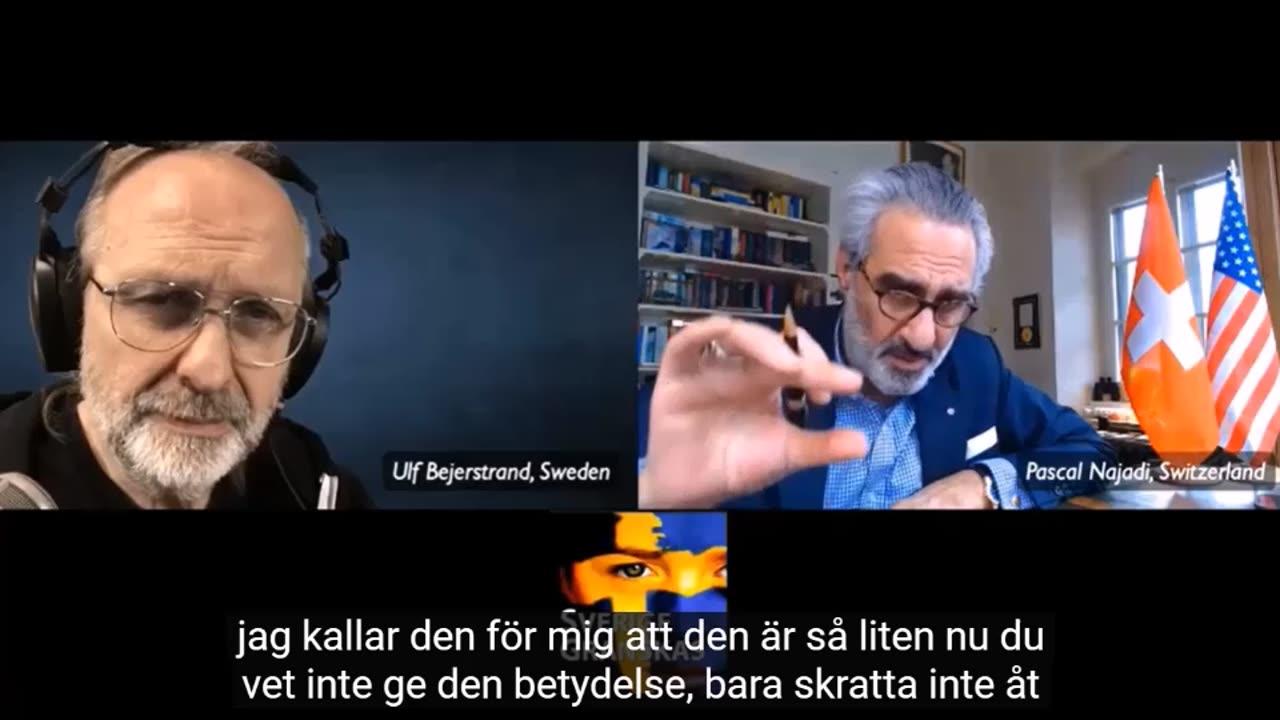 # 713 - Pascal Najadi interviewed by SWEDEN UNDER REVIEW 2023-03-05. SVENSKTEXTAD