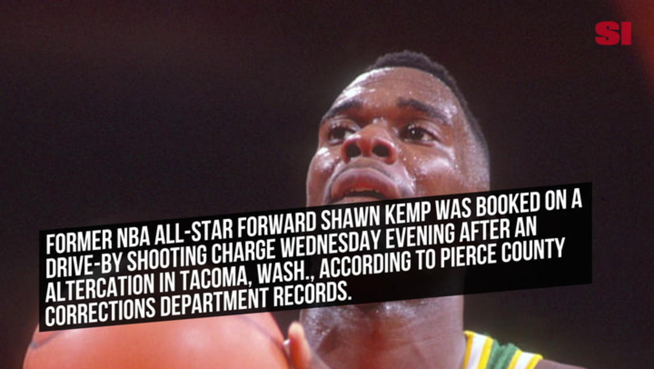 Ex-Sonics Star Shawn Kemp Faces Felony Drive-By Shooting Charge