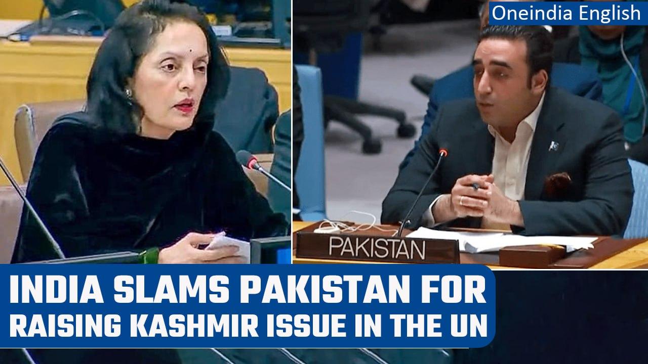 India slams Pakistan in UN for raising Kashmir issue calls it unworthy to answer | Oneindia News