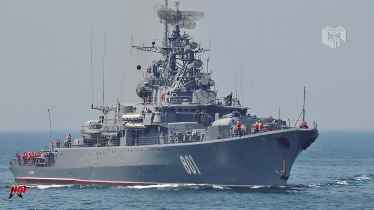 Russian New Warship Carrying Zircon Hypersonic Missiles Admiral Golovko Begins Factory Trials