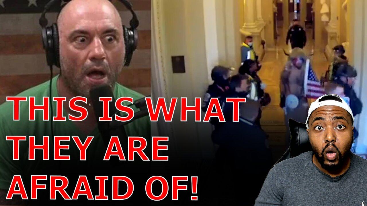 Joe Rogan SHOCKED & OUTRAGED Over LIES After Watching Tucker Carlson's Bombshell Jan 6th Footage!