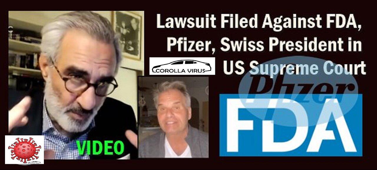 Swiss President Alain Berset, Pfizer Inc. & US FDA has a pending case with US Supreme Court.