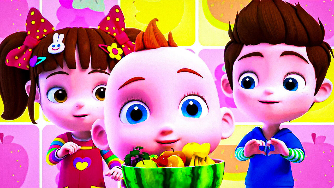 Yum Yum Yum kids Food Song  Healthy Eating Habits  Nursery Rhymes & Kids Songs | Kid-Lern Game