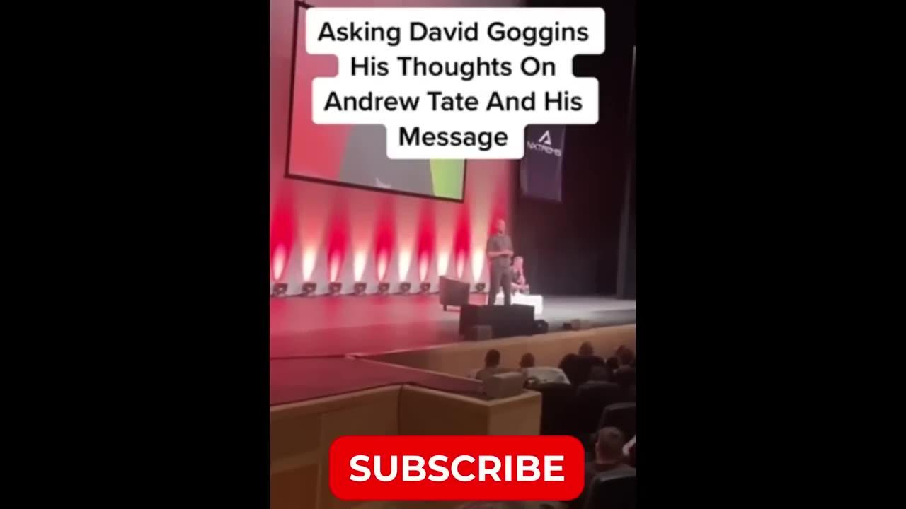 David Goggins DEFENDS Andrew Tate