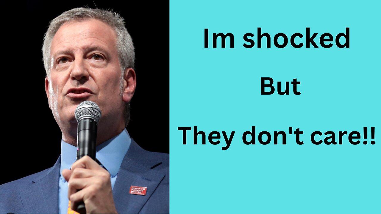 Former Mayor of NewYork Bill de Blasio incentive incentive to get vaccinated
