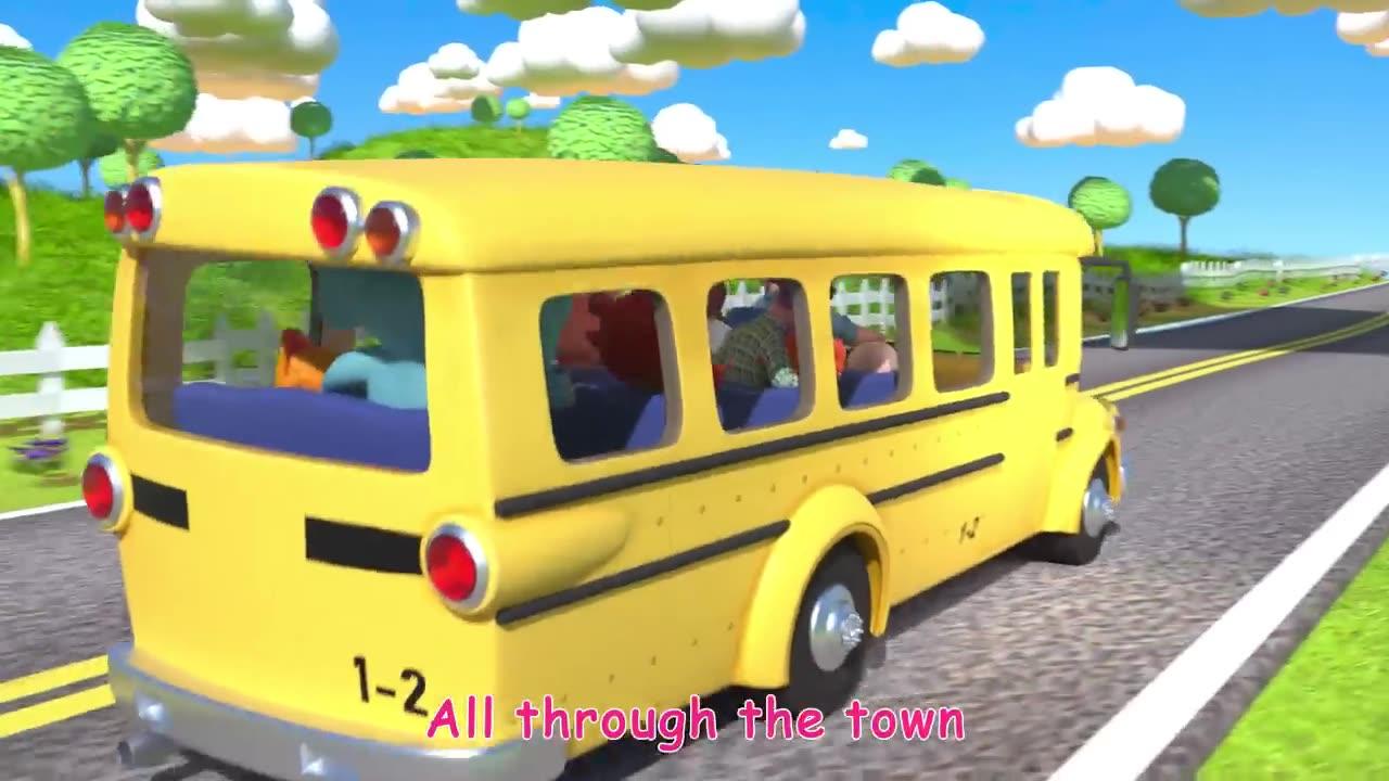 Wheels on the Bus | CoComelon Nursery Rhymes & Kids Songs