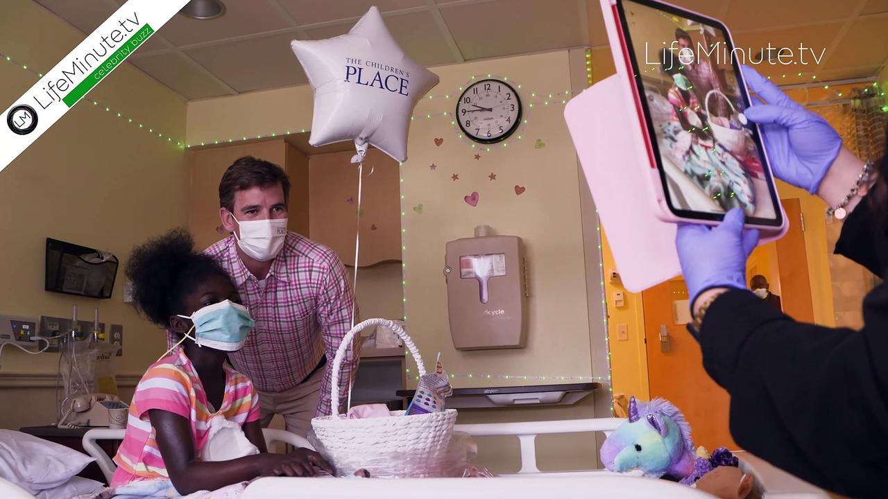 Eli Manning Teams Up with The Children's Place to Tackle Kids Cancer