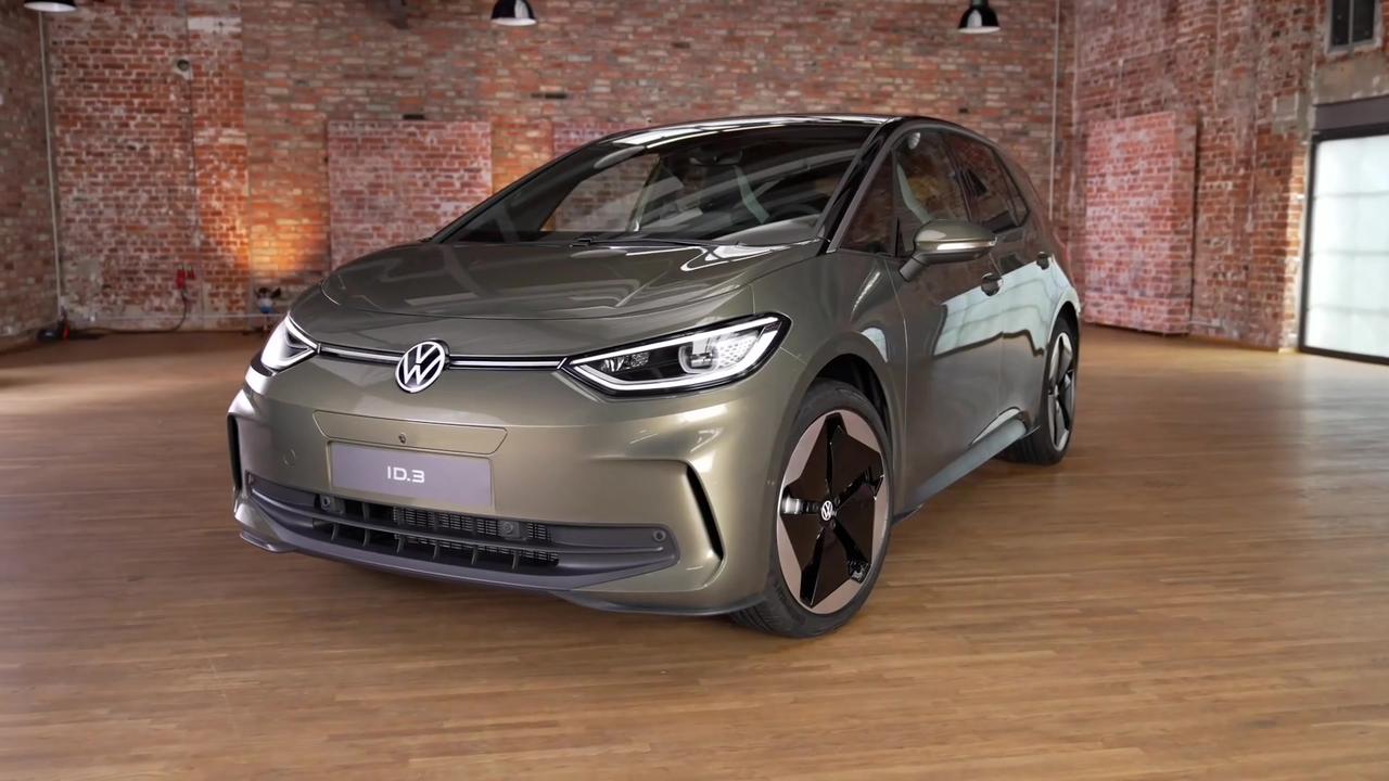 The new Volkswagen ID.3 Design Preview in Studio