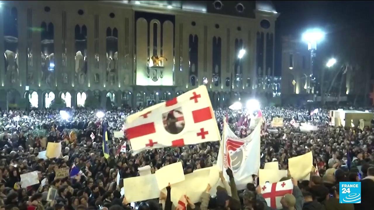 Georgia's parliament drops 'foreign agents' bill after mass protests