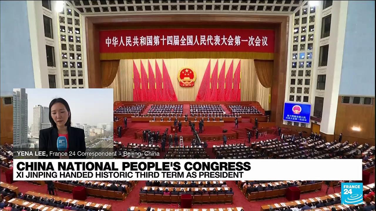 China's Xi Jinping secures third five-year term as president