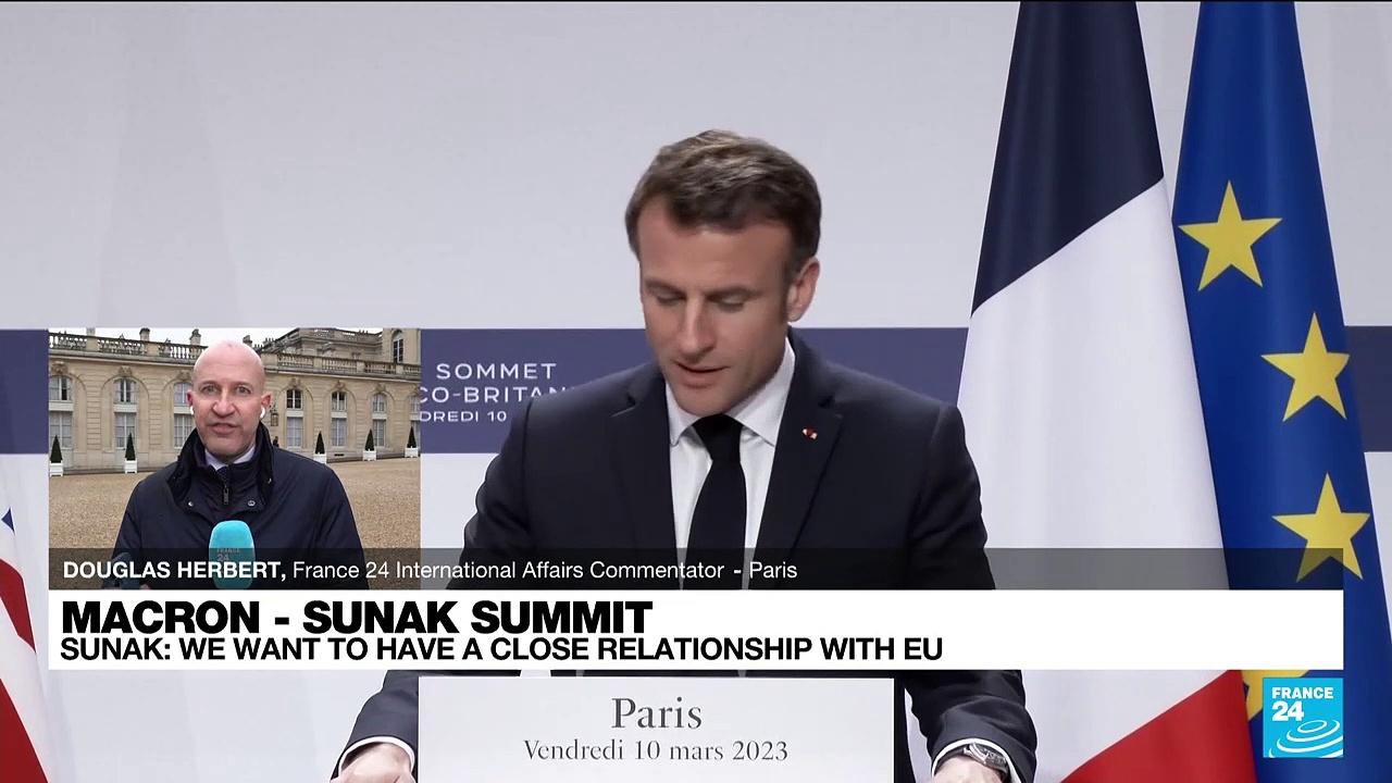 Sunak and Macron hail 'new chapter' after summit