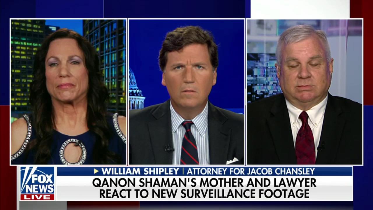 Tucker Asks How Jacob Chansley Is Still In Prison After Video Footage Proves He Committed No Felony