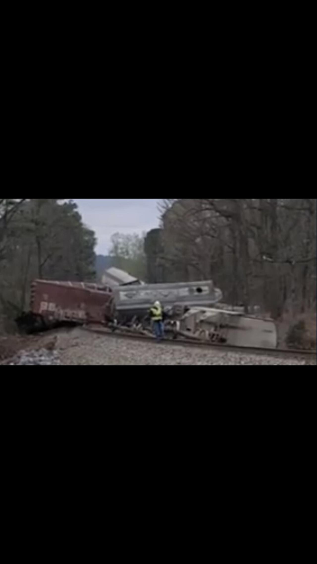 Train Derailment In Alabama