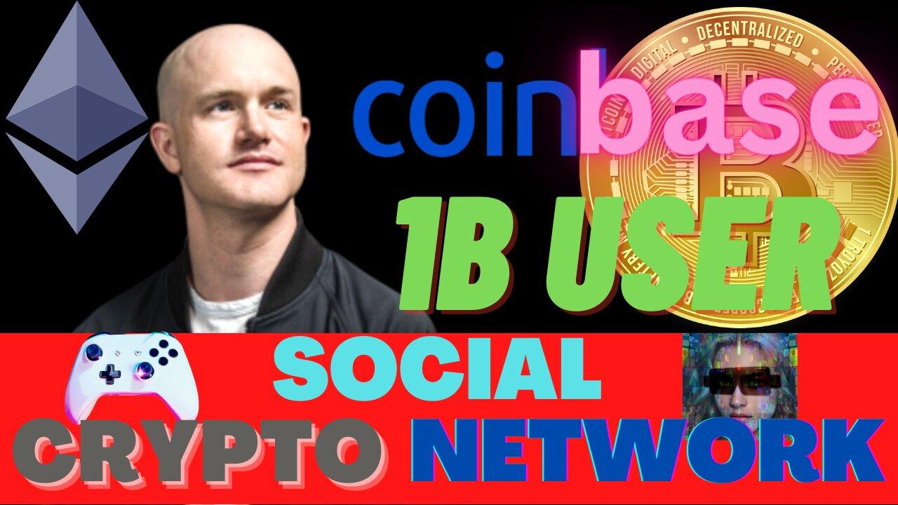 Coinbase has NEW CRYPTO Social Network with 1 BILLION USERS on ETHEREUM #bitcoin #crypto #ethereum