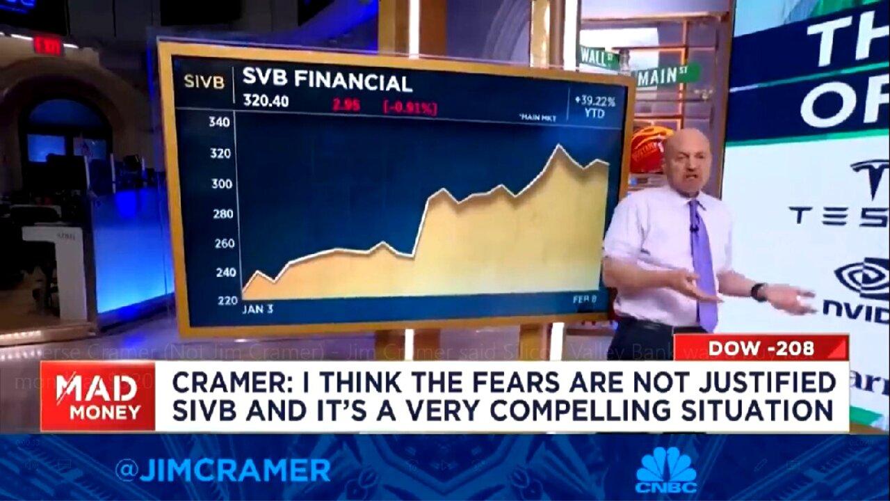 Jim Cramer "Nailed It" on Silicon Valley Bank