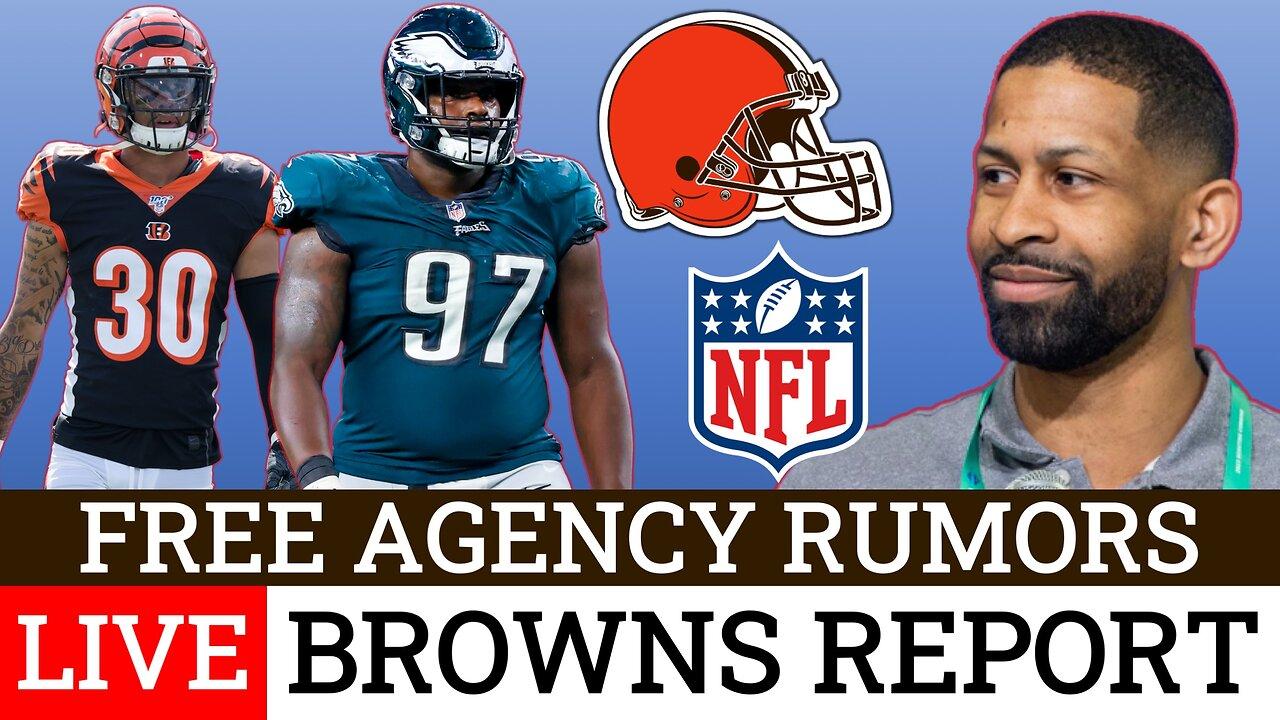 LIVE Cleveland Browns Report Heading Into NFL Free Agency