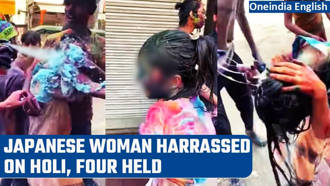 Paharganj Holi case: 4 held including a juvenile for harassing Japanese woman in Delhi | Oneindia