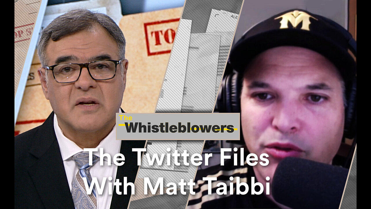 The Twitter Files with Matt Taibbi 🐦📁🕵️