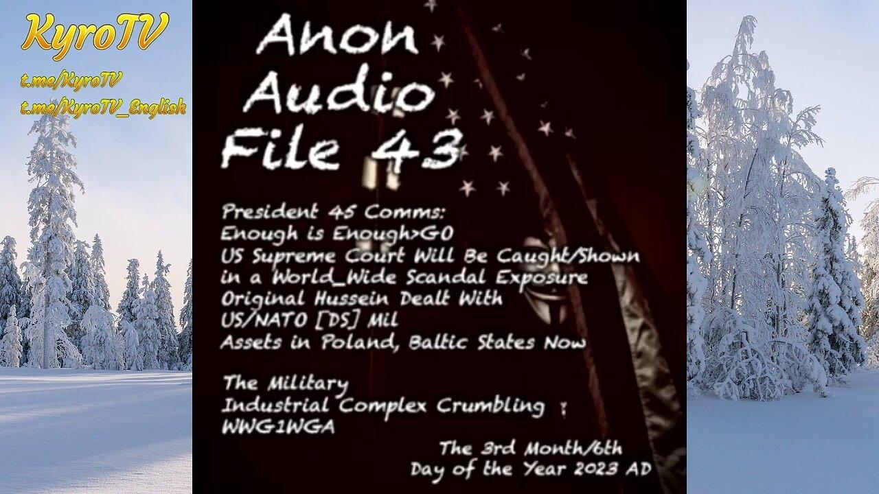 SG Anon Audio File 43 (suomennettu)