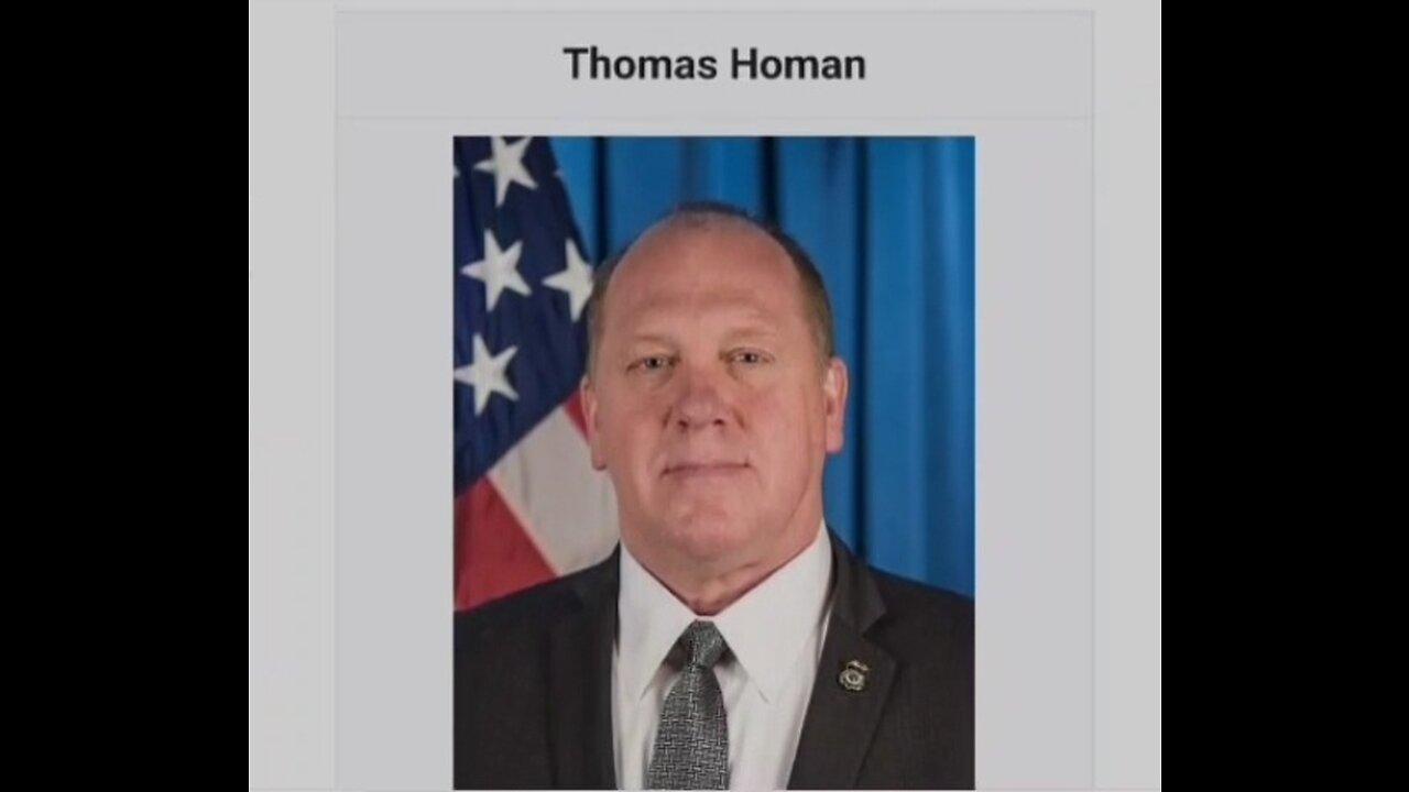 "Tom Homan... he's Central Casting" (Donald Trump)