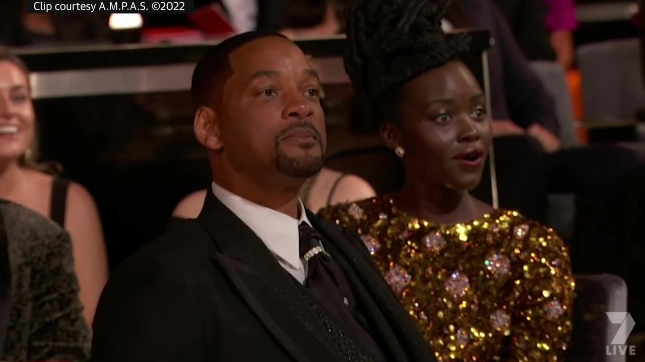 Watch the uncensored moment will smith smacks chris rock on stage at the Oscars