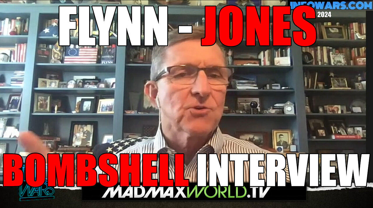 Alex Jones interviews Gen. Mike Flynn - 3/11/23 - WW3, Bank Runs, Elon and more.