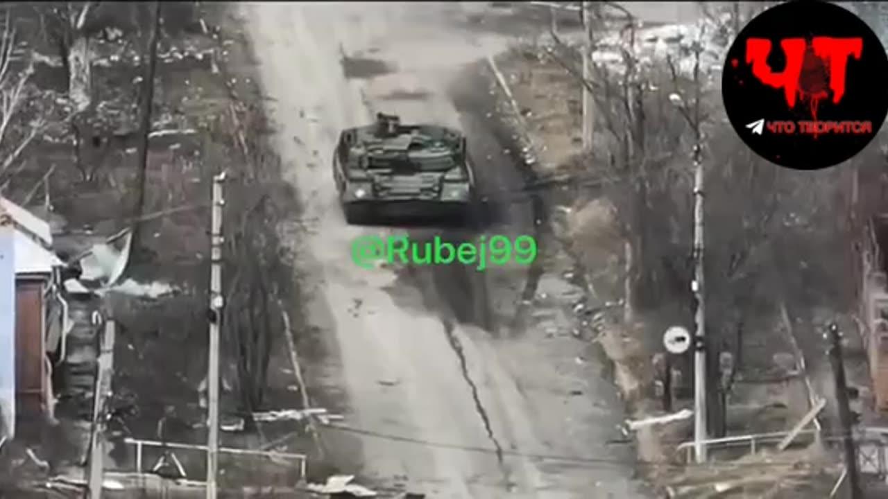 The First Leopard Tank Was Spotted In Bakhmut 🇺🇦🇩🇪