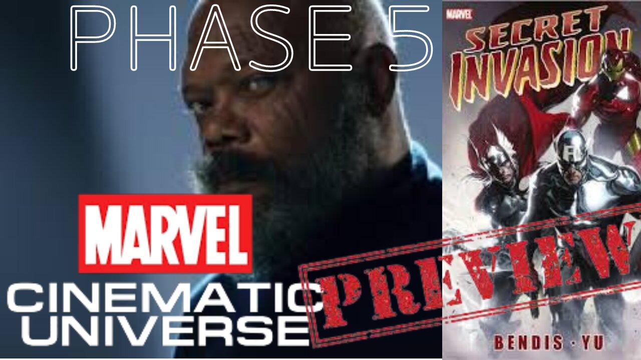 A PREVIEW of The Secret Invasion Disney Plus Series Coming in APRIL!!!  #nickfury #sword #themarvels