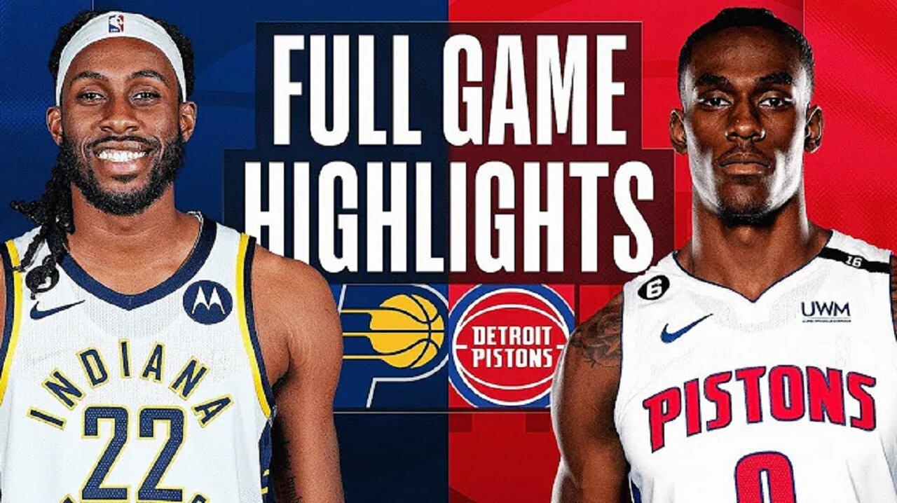 Indiana Pacers vs. Detroit Pistons Full Game One News Page VIDEO