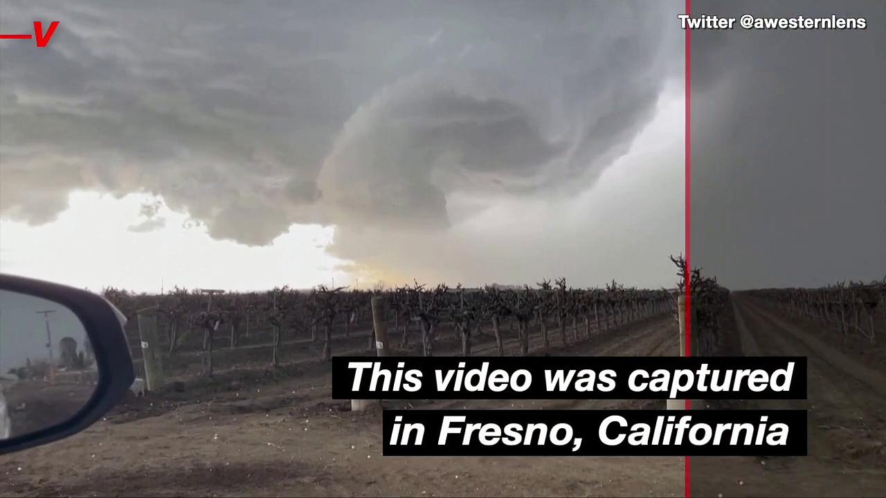 Wild Storm Clouds Appear Over California, an Overture to Yet More Wild Precipitation in the State