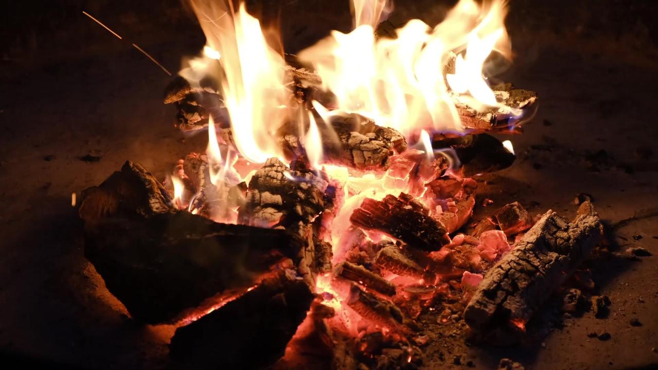 Campfire sounds for Sleep 30min Meditation, white noise. helps Sleep, Insomnia, Study & Relax.
