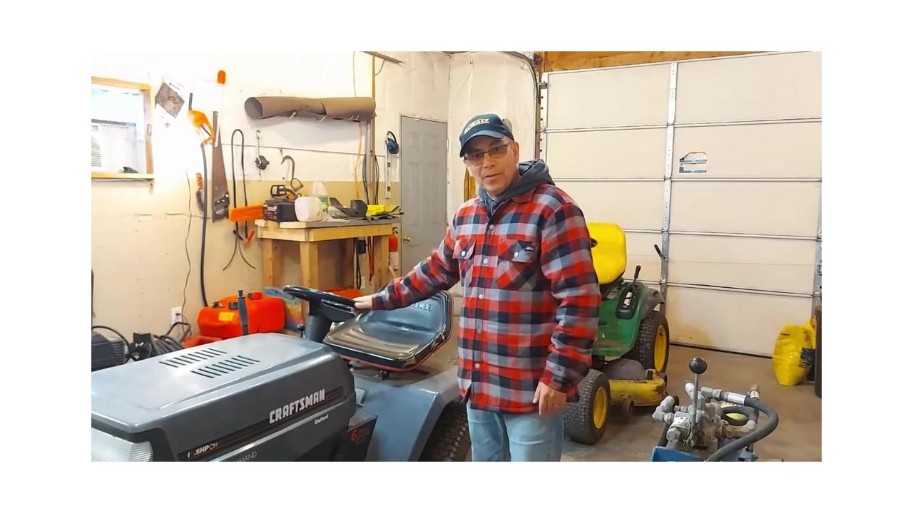 Getting a Riding Mower Ready for Spring | New Cutting Blades Installed