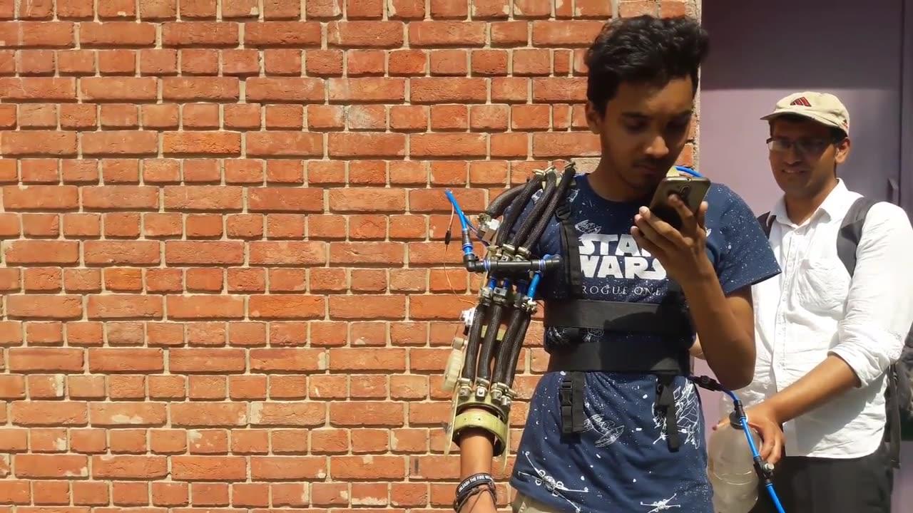 Robotic Exoskeleton Arm | Best B.Tech Project* 2017,IIT Kanpur