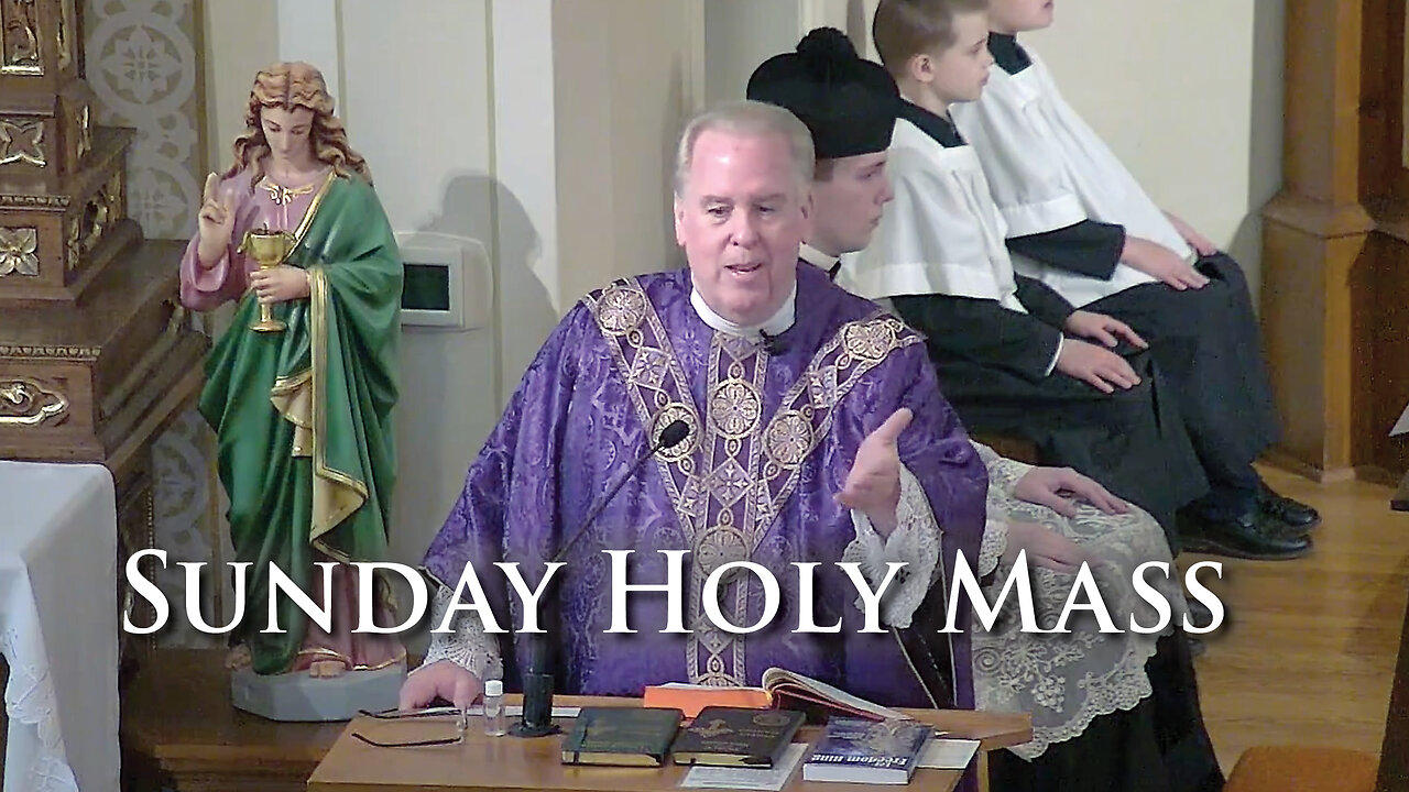 Sermon for the Third Sunday of Lent, March 12, One News Page VIDEO