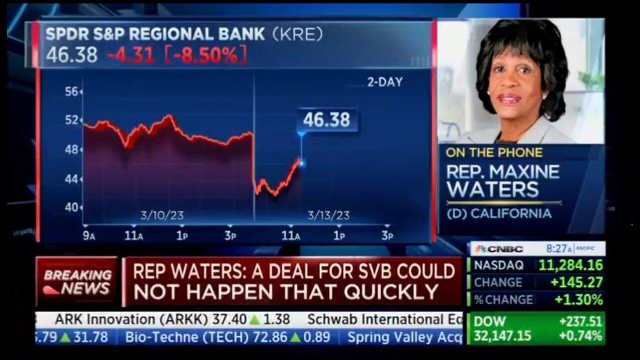 Dem Rep Maxine Waters: I Want More Regional, Small Banks