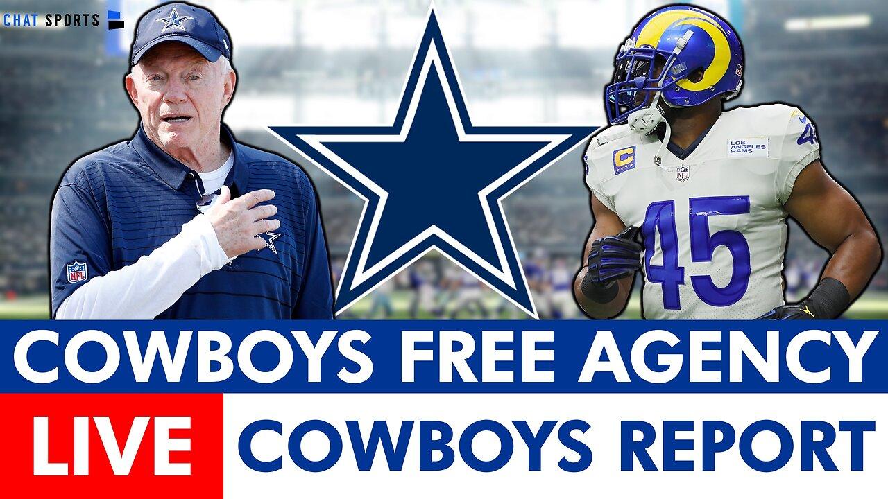 Dallas Cowboys 2023 NFL Free Agency Tracker LIVE - Day 1