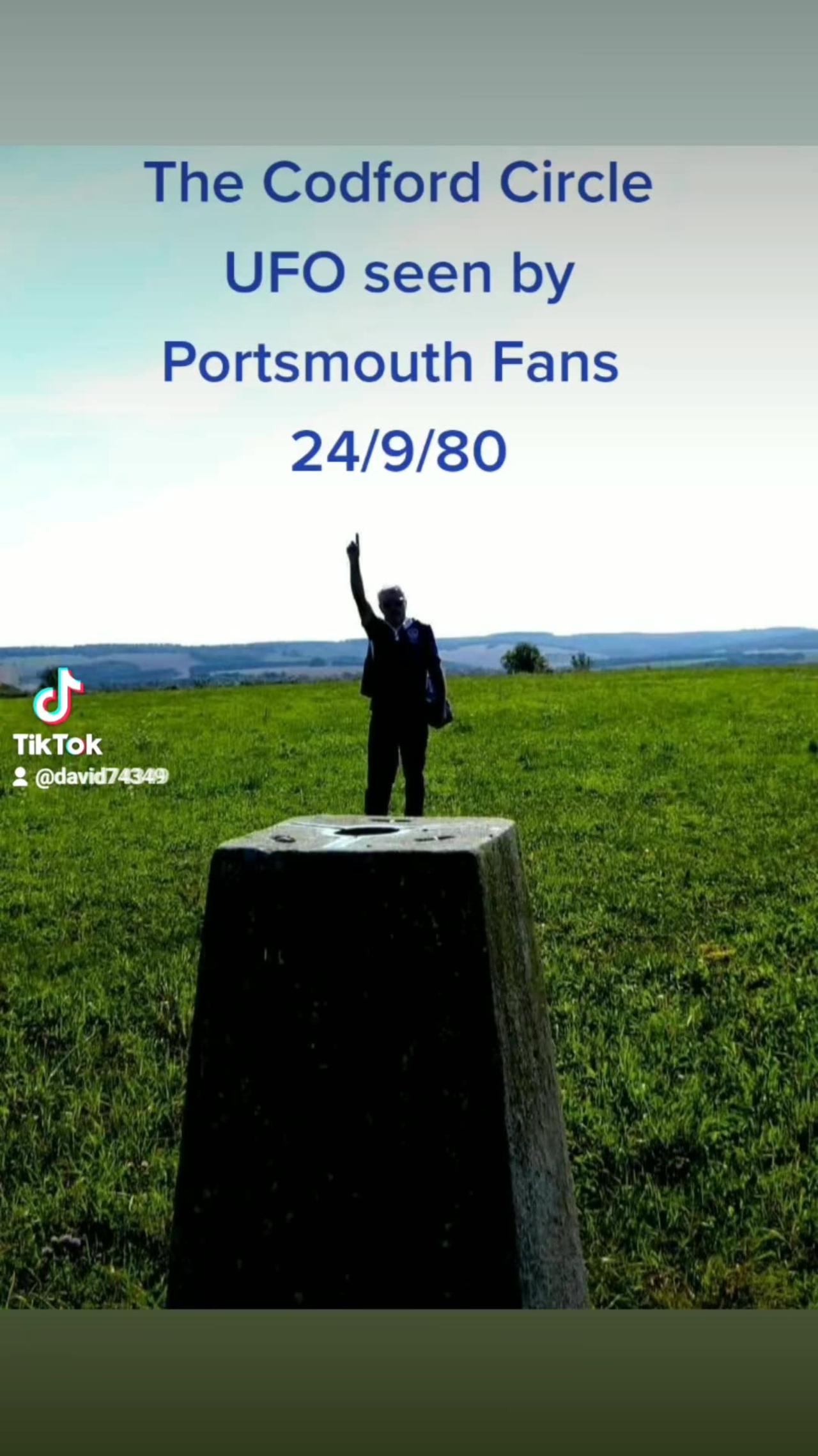 Portsmouth fans see UFO on trip to Bristol