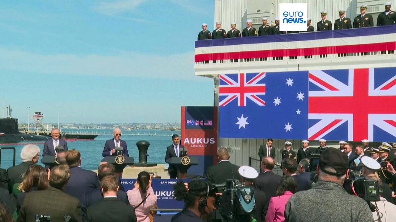 US, UK, and Australia announce deal on nuclear-powered submarines