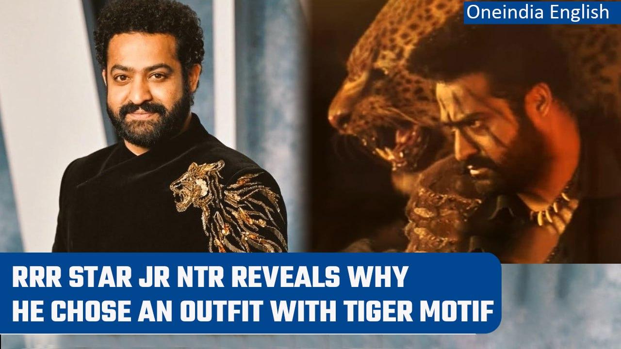 RRR At Oscars 2023: Jr NTR Explains Why There Was A Tiger motif On His Jacket | Oneindia News
