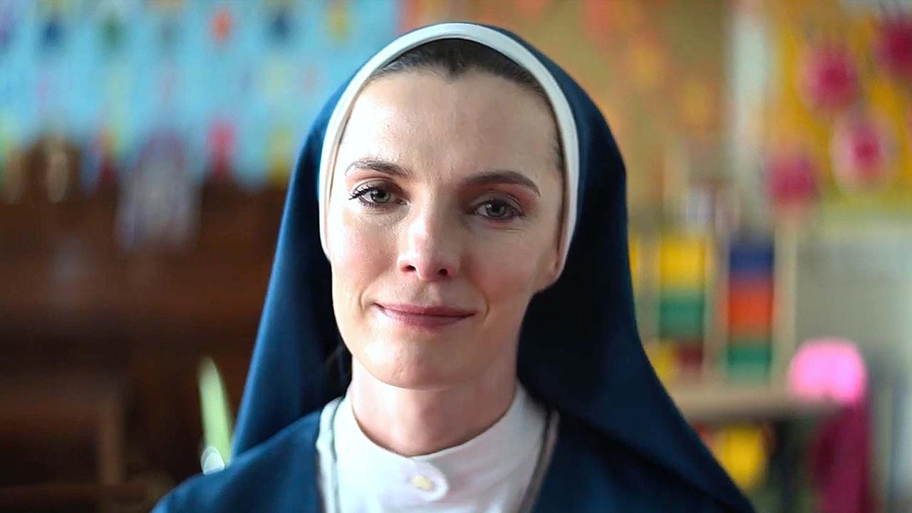 Official Trailer for Peacock's Series Mrs. Davis with Betty Gilpin