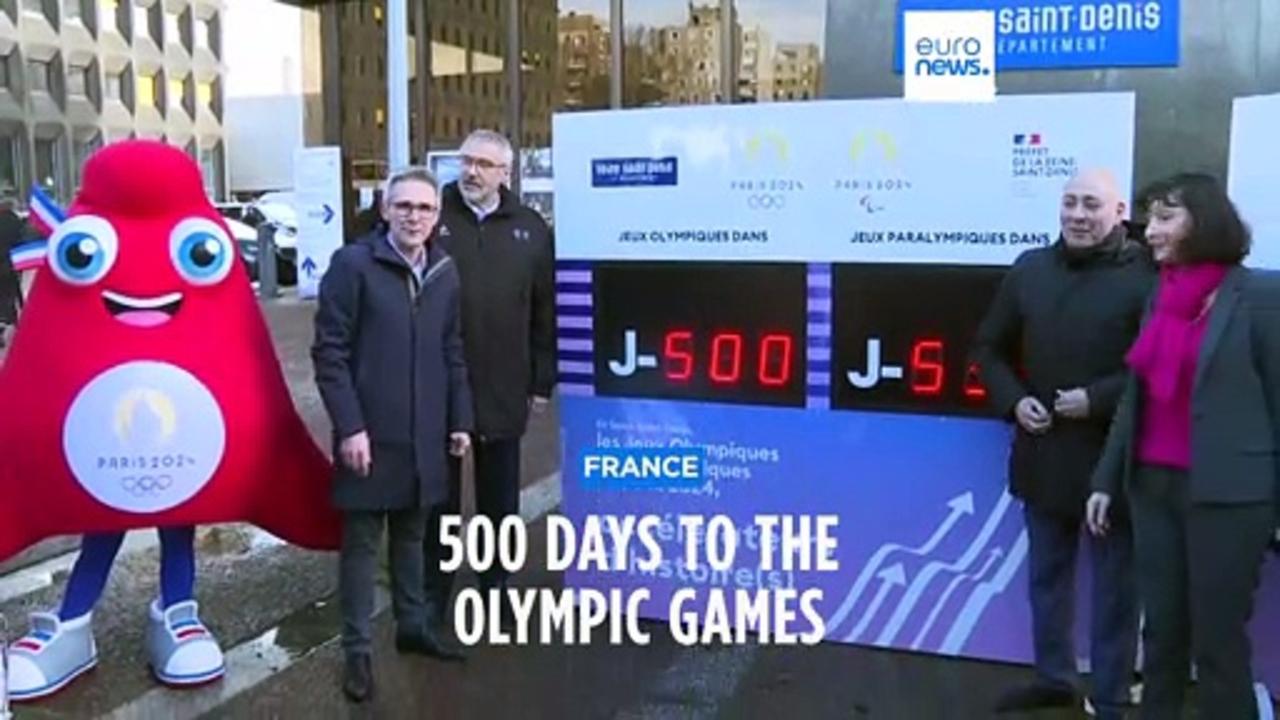 Macron launches 500-day countdown to 2024 Paris Olympics