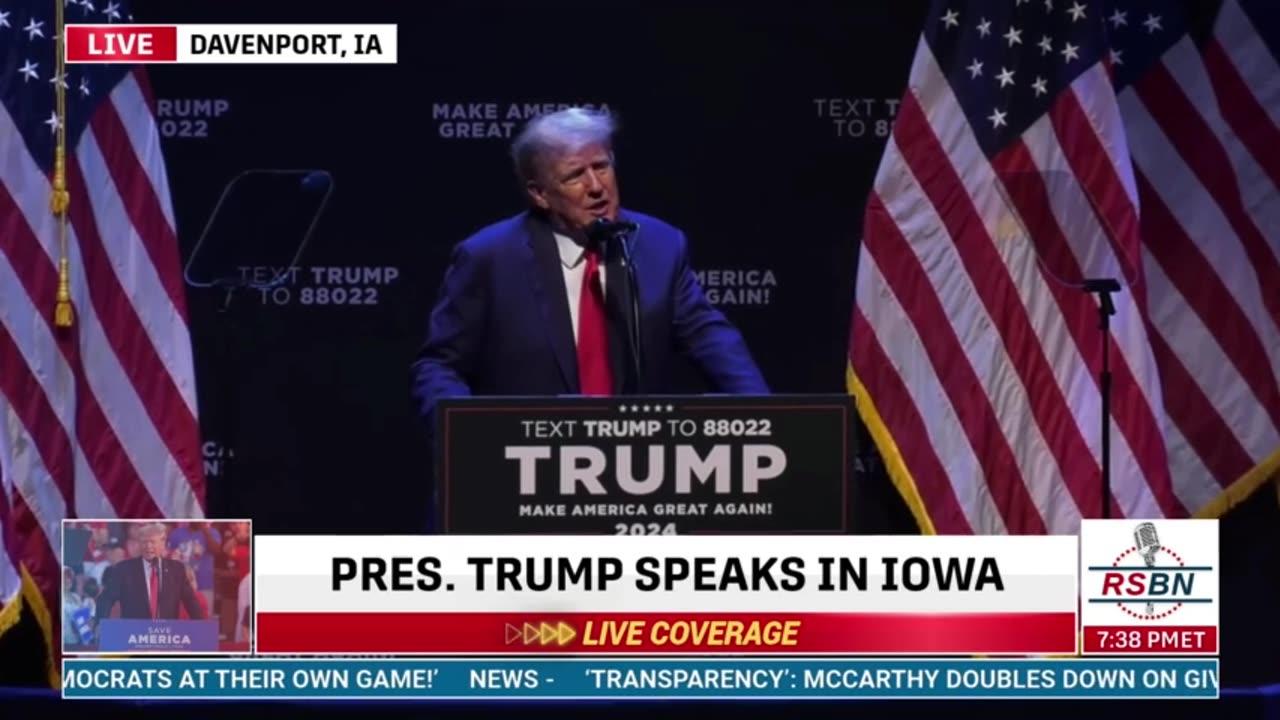 FULL SPEECH: President Donald J. Trump Delivers Remarks on Education in Davenport, IA