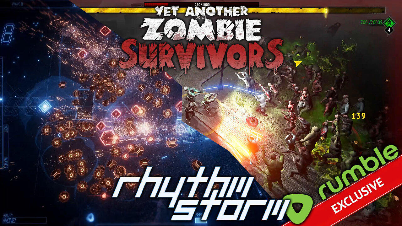 Yet Another Zombie Survivors & Rhythm Storm (Vampire Survivors Alternatives)